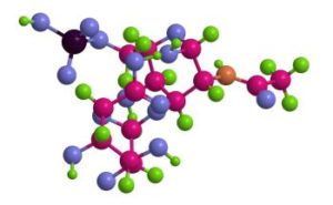 Molekulare Struktur von Chondroitinsulfat